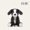 Pluto Border Collie Plush Stuffed Toy.