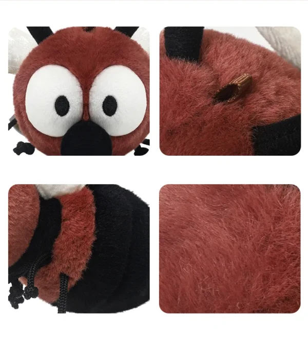 Plush Toy Cartoon Fly with Big Eyes - Stress-Relief Plushie