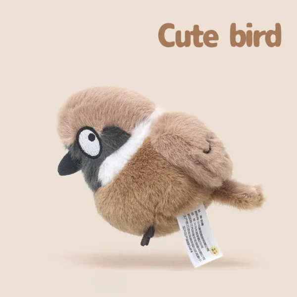 Cute Sparrow Plush Companion - Soft Stuffed Toy for Kids