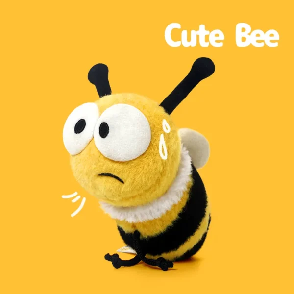 Plush Toy Bee with Big Eyes - Comfort Plushie