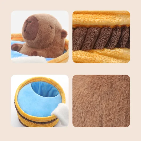 Soft Cuddly Plush Toy for Collectors - Bathing Capybara Design