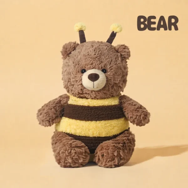 Bear Bee 01_2_11zon Cute Bear Bee Plush Pal - Soft Stuffed Toy for Kids