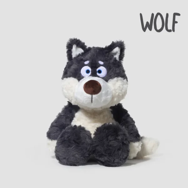 Lovable Stuffed Wolf - Perfect Gift for Children