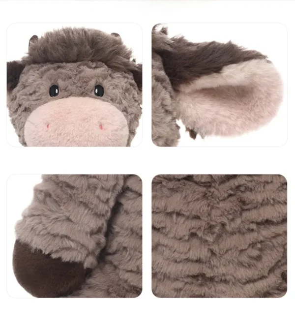 Soft Cuddly Toy for Collectors - Highland Cow Design