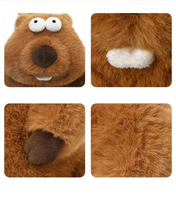 Soft Cuddly Toy for Collectors - Marmot Design