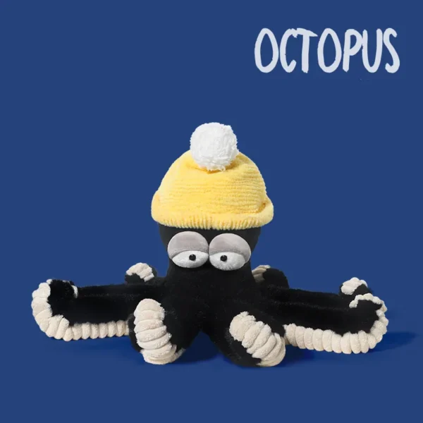 Cute ZOE Octopus Plush Pal - Soft Stuffed Toy for Kids