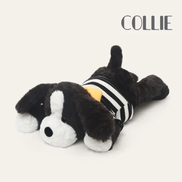 Cute Collie Pillow Plush Pal - Soft Stuffed Toy for Kids