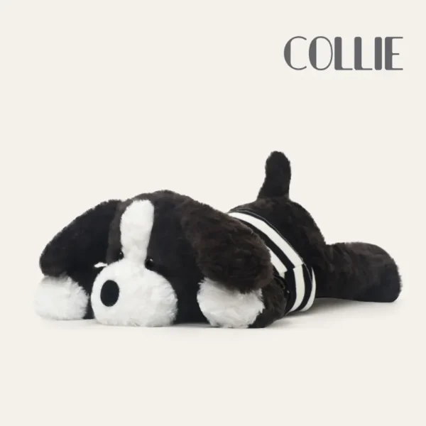 Lovable Stuffed Collie Pillow - Perfect Gift for Children