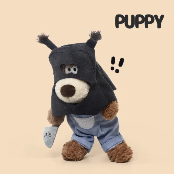 Lovable Stuffed Robbing Dog - Perfect Gift for Children