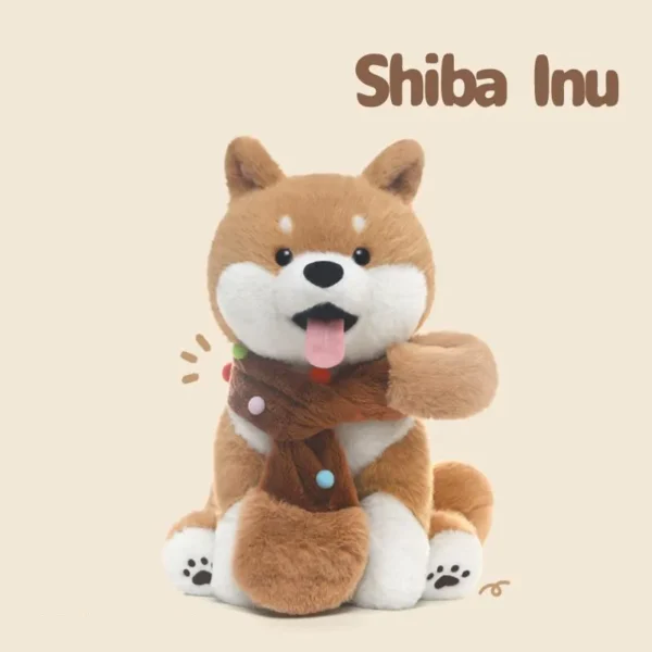 Cute Shiba Inu Robert Plush Pal - Soft Stuffed Toy for Kids