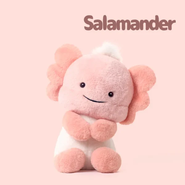 Salamander_1_11zon Cute Salamander Plush Pal - Soft Stuffed Toy for Kids