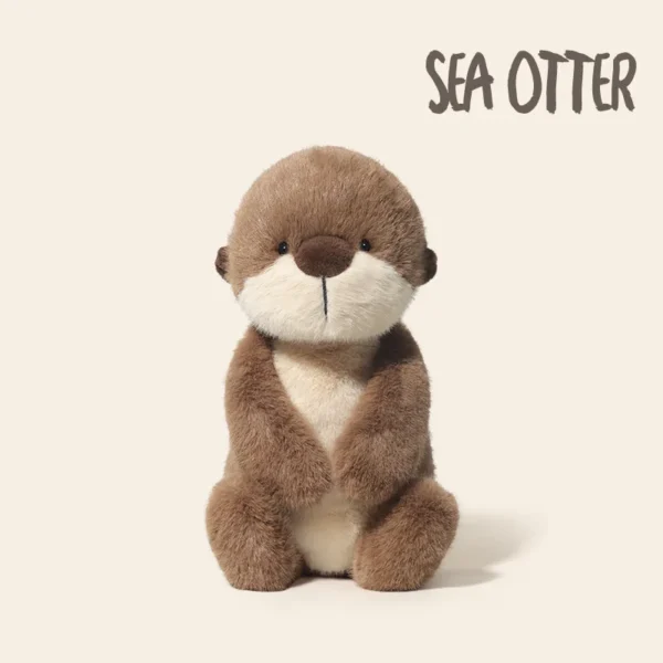 Cute Sea Otter Plush Pal - Soft Stuffed Toy for Kids