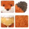 Soft Cuddly Toy for Collectors - Shy Fox Design