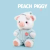 White Peach Pig 01_1_11zon Plush Toy Pig with Blue Hat - Comfort Plushie