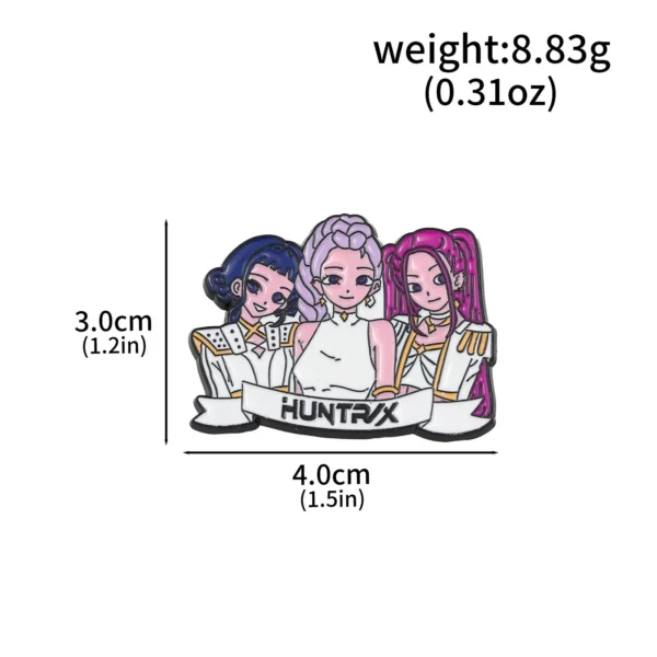 KPop Demon Hunters Brooch