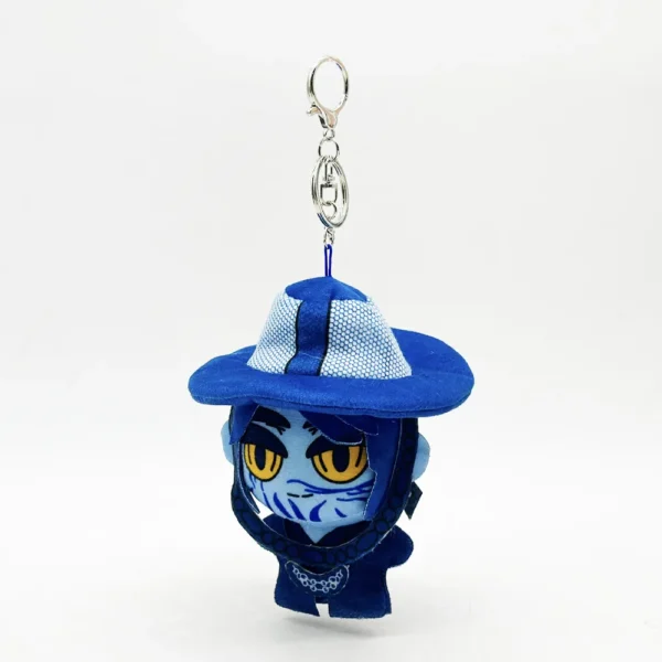 KPop Demon Hunters Derpy Tiger Plush keychain