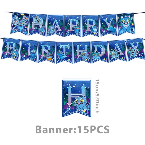 pop Demon Hunter Birthday Decorations