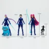 K-POP Demon Hunters 5-pack collectible figurine set full lineup display