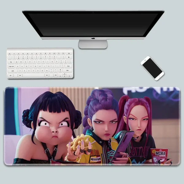 kpop demon hunter mouse pad