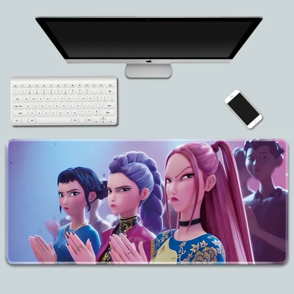 kpop demon hunter mouse pad