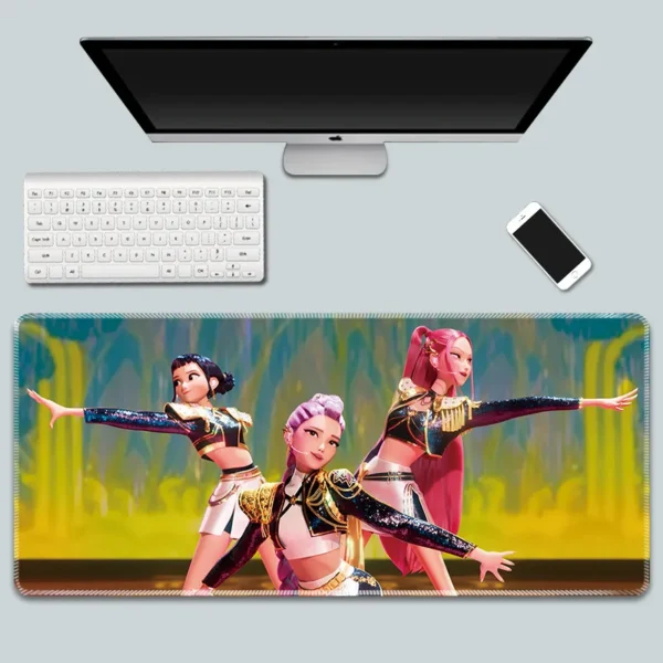 kpop demon hunter mouse pad