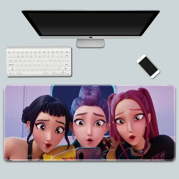 kpop demon hunter mouse pad