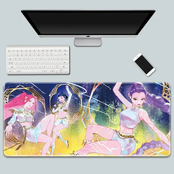 kpop demon hunter mouse pad