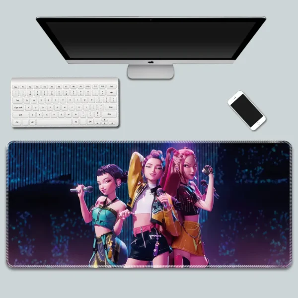 kpop demon hunter mouse pad