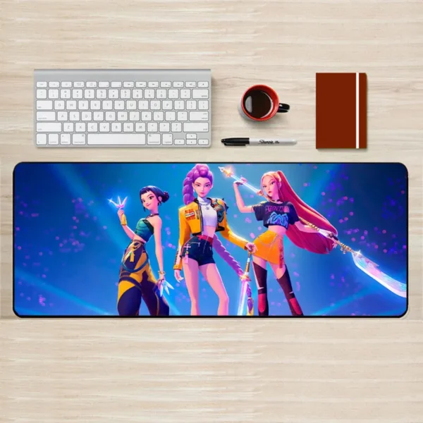 kpop demon hunter mouse pad kpop demon hunter mouse pad