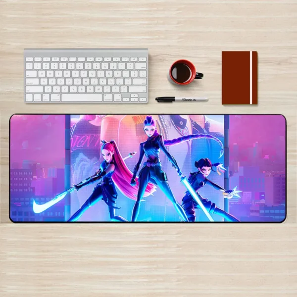 kpop demon hunter mouse pad kpop demon hunter mouse pad