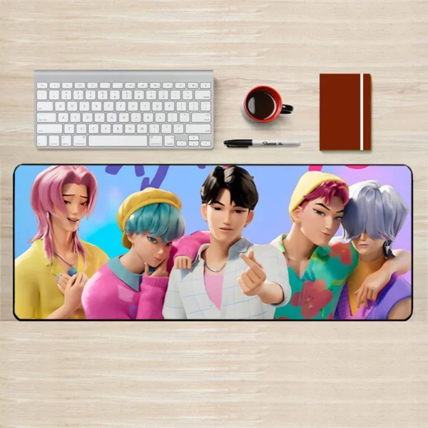 kpop demon hunter mouse pad kpop demon hunter mouse pad